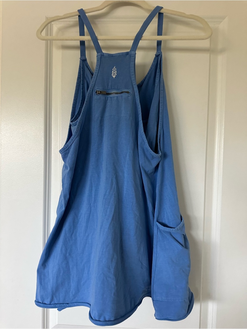 Free People Blue Strappy Romper - Picture 2 of 2